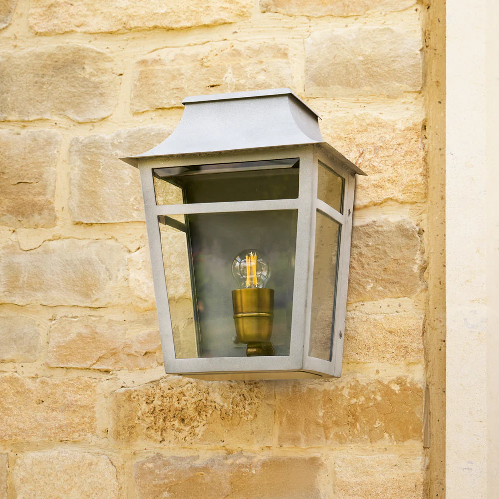 Pooky Majorelle IP44 Wall Light in Grey