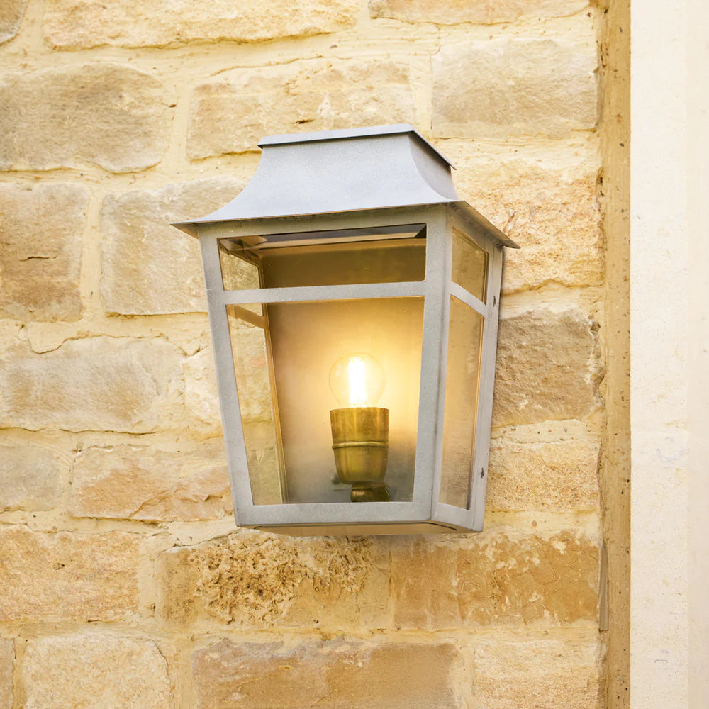 Pooky Majorelle IP44 Wall Light in Grey