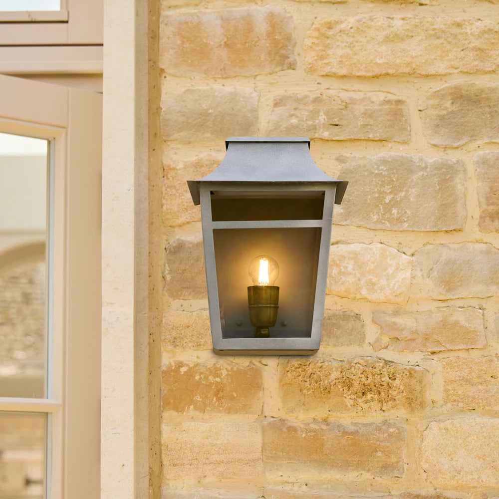 Pooky Majorelle IP44 Wall Light in Grey