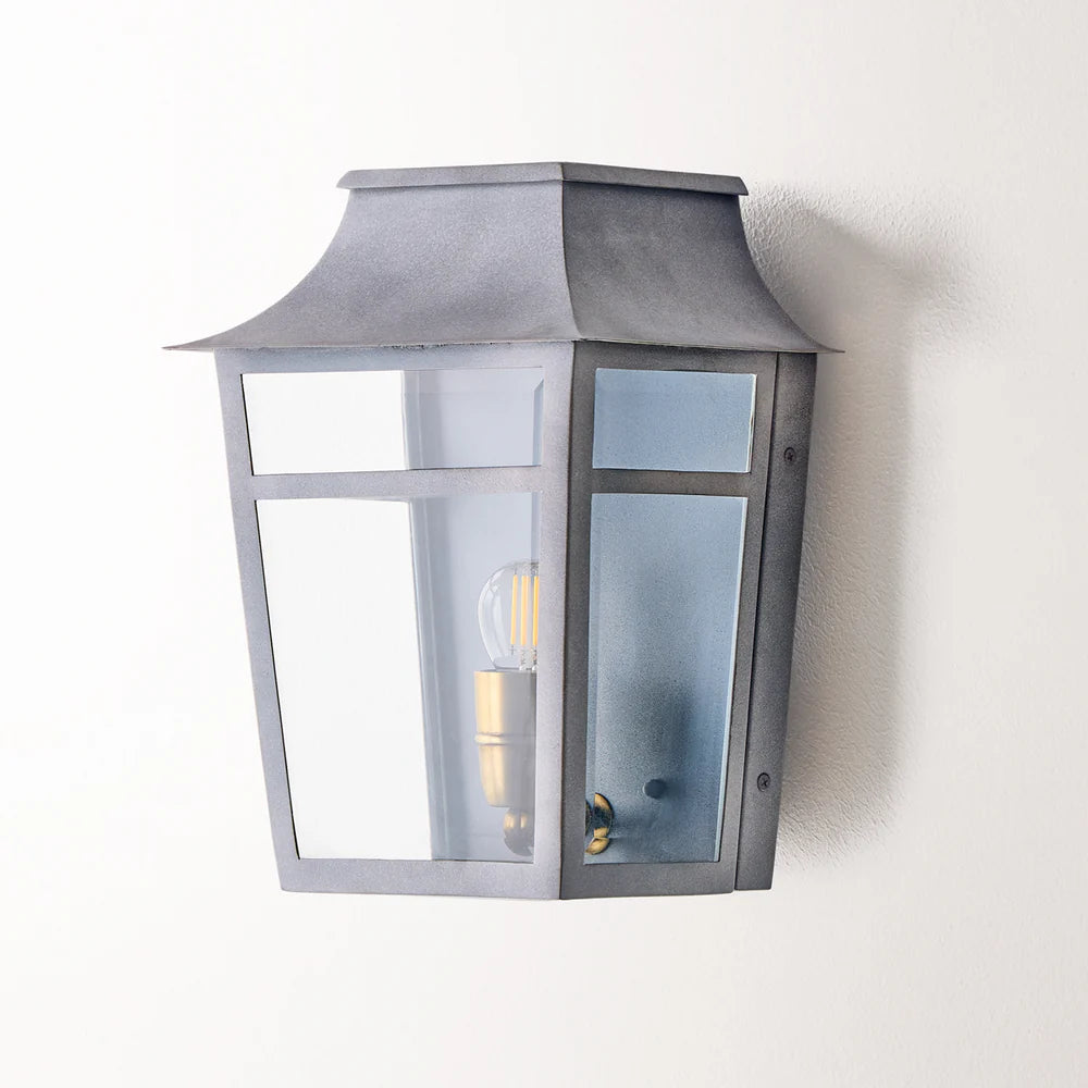 Pooky Majorelle IP44 Wall Light in Grey