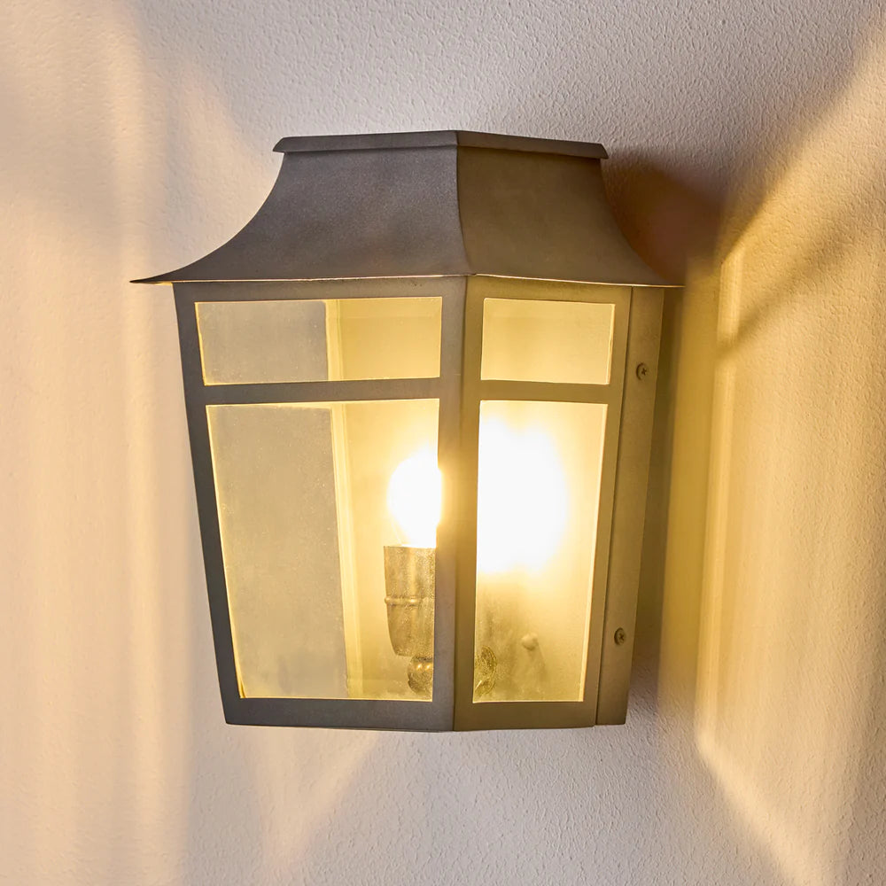 Pooky Majorelle IP44 Wall Light in Grey
