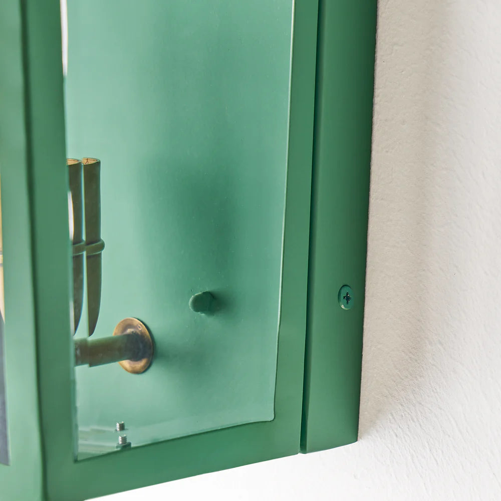Pooky Majorelle IP44 Wall Light in Sage