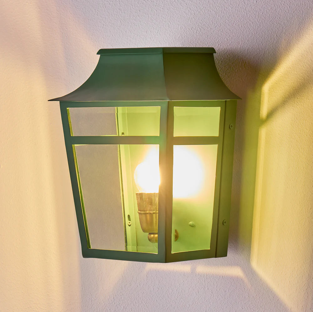 Pooky Majorelle IP44 Wall Light in Sage
