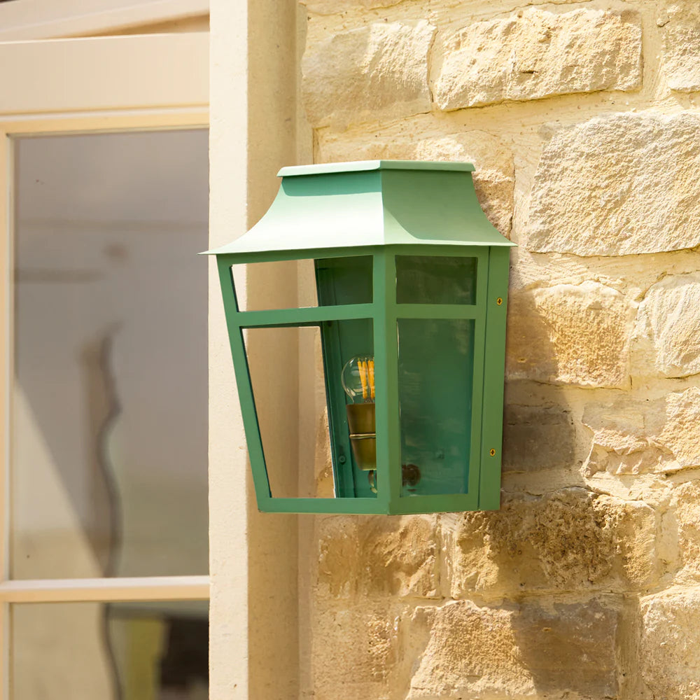 Pooky Majorelle IP44 Wall Light in Sage