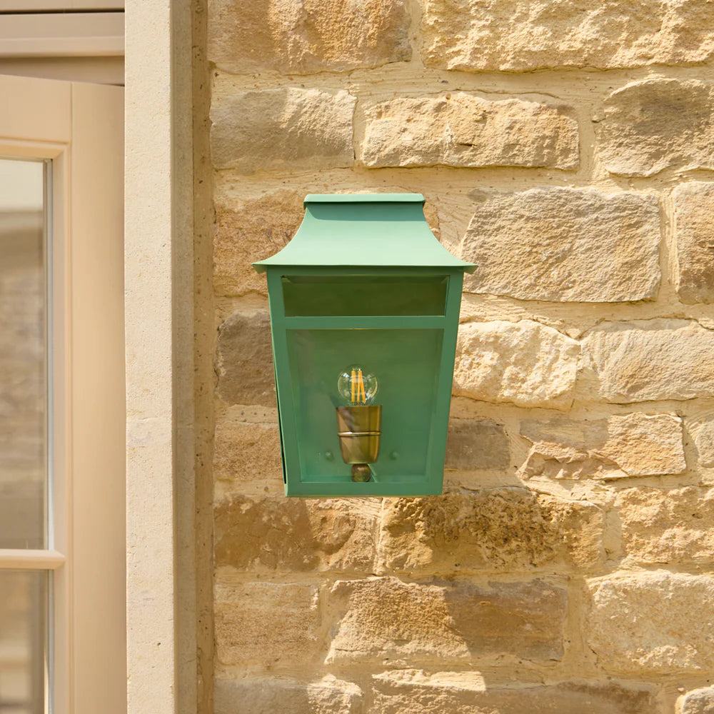 Pooky Majorelle IP44 Wall Light in Sage