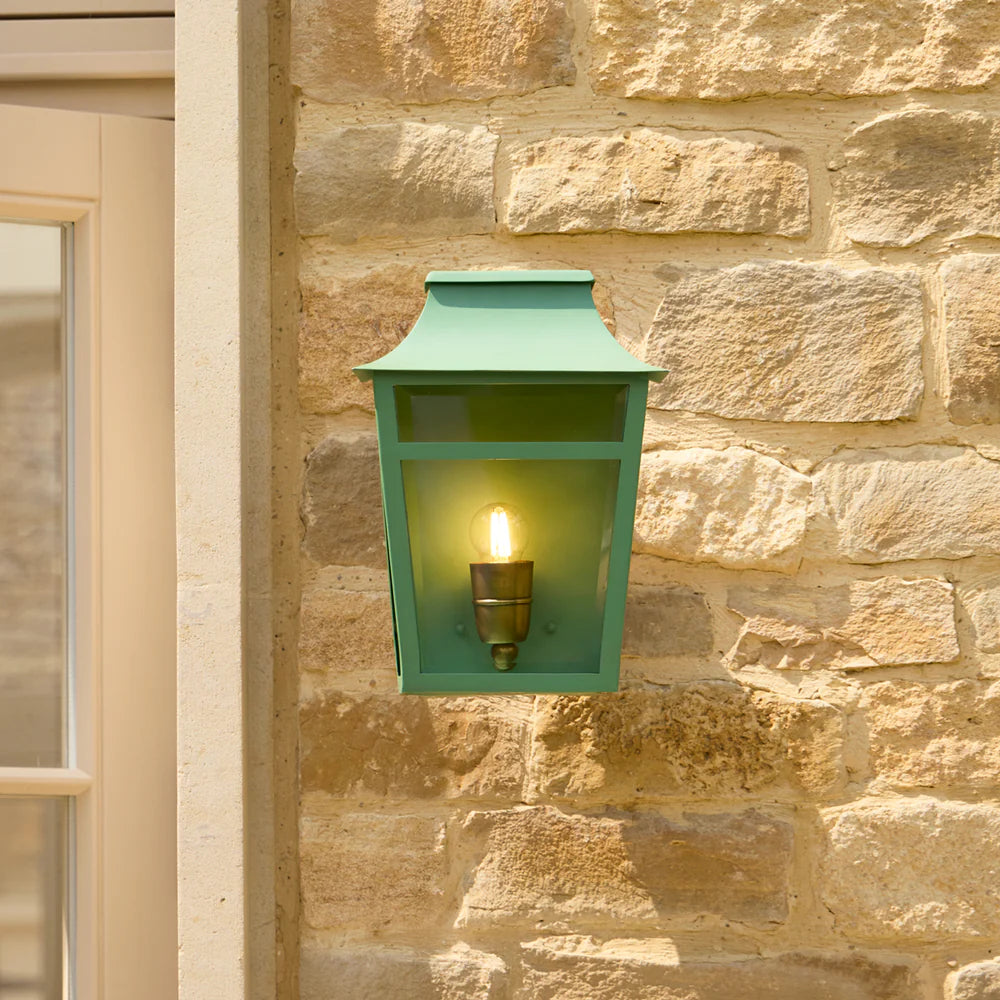 Pooky Majorelle IP44 Wall Light in Sage