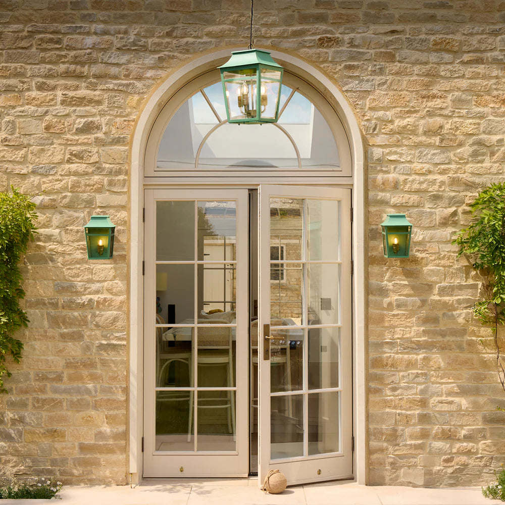Pooky Majorelle IP44 Wall Light in Sage