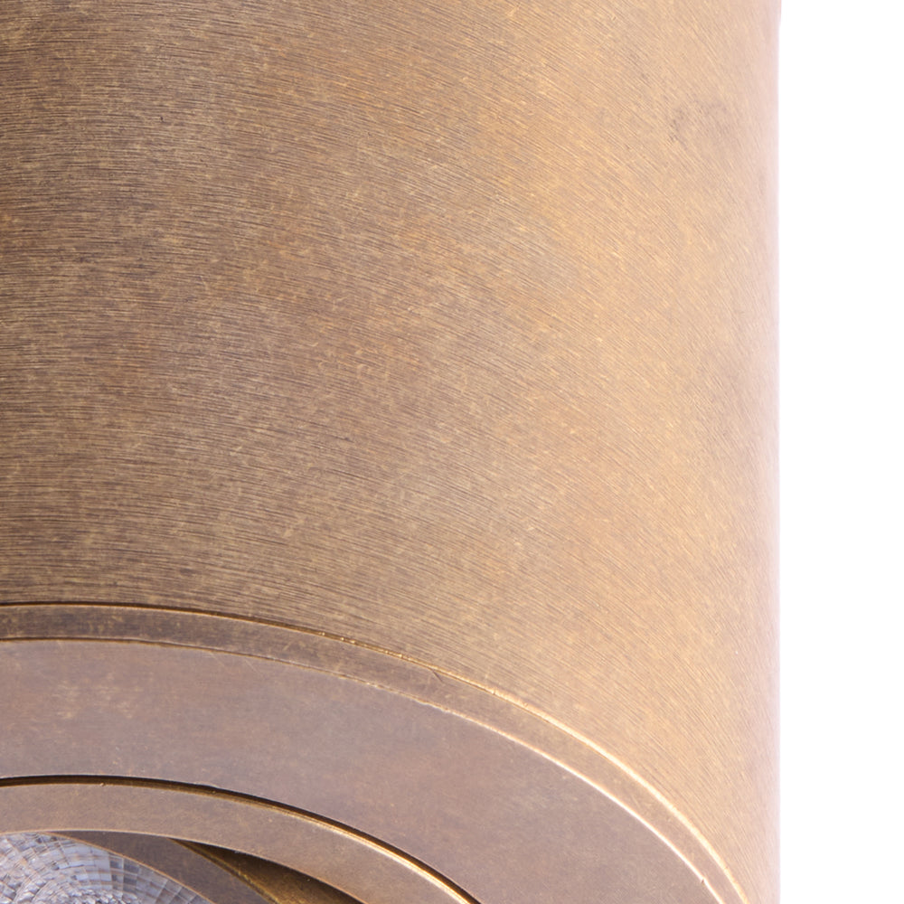 Pooky - Larger Maz Spot Light with Adjustor - Brass