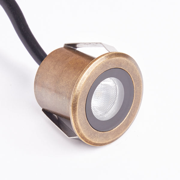 Pooky - Minch Ip67 Led Deck Light - Antique Brass
