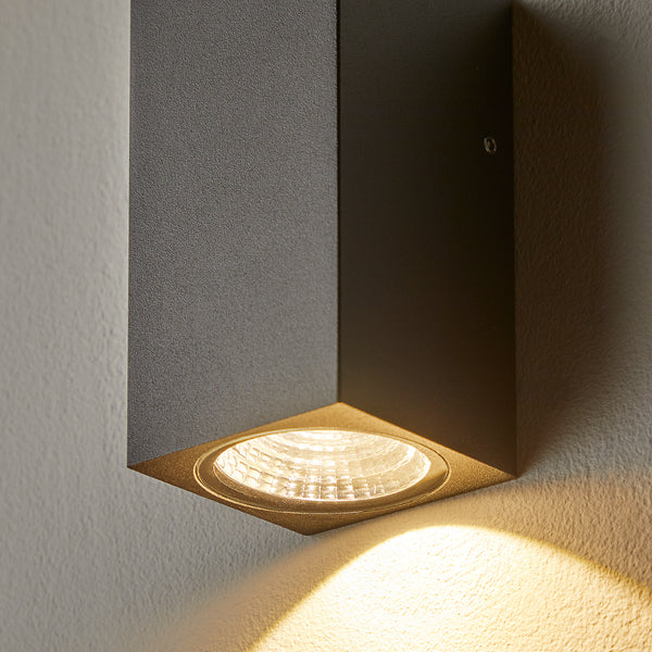 Pooky - Mullian Ip65 Downwards Wall Light - Black