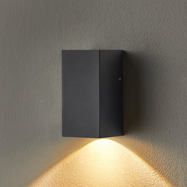 Pooky - Mullian Ip65 Downwards Wall Light - Black