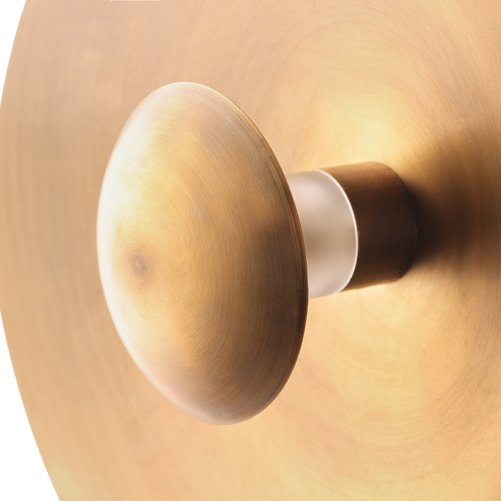 Pooky - Mykolas IP54 Wall Light - Aged Brass