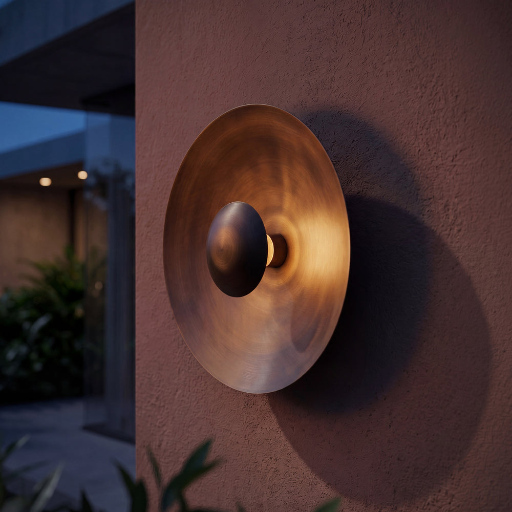 Pooky - Mykolas IP54 Wall Light - Bronze
