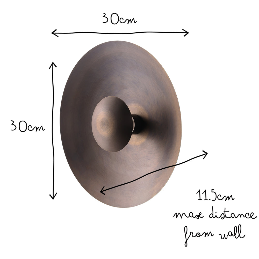 Pooky - Mykolas IP54 Wall Light - Bronze