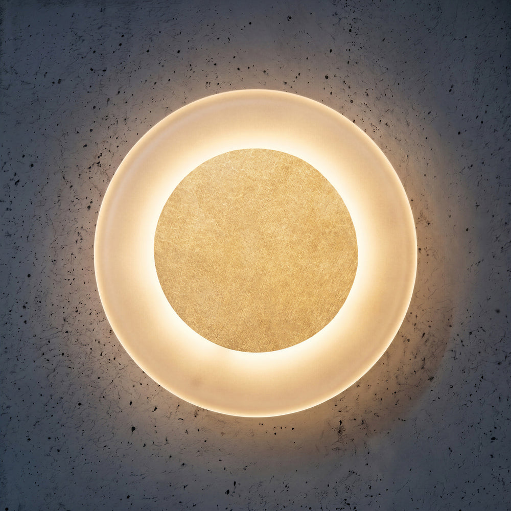 Pooky - Nuclei IP54 Wall Light - Aged Brass