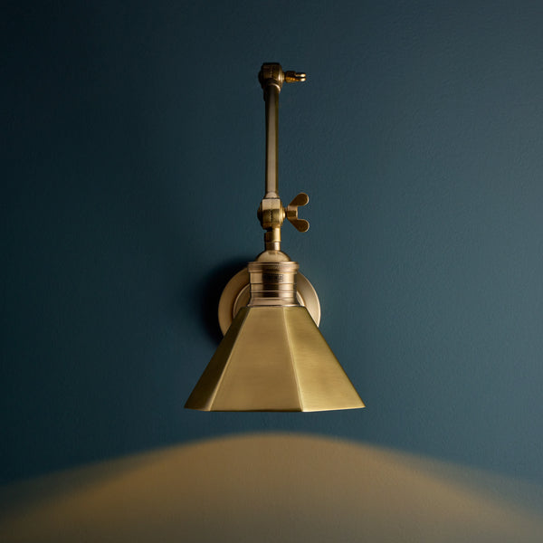 Pooky - Paxton Wall Light - Antique Brass