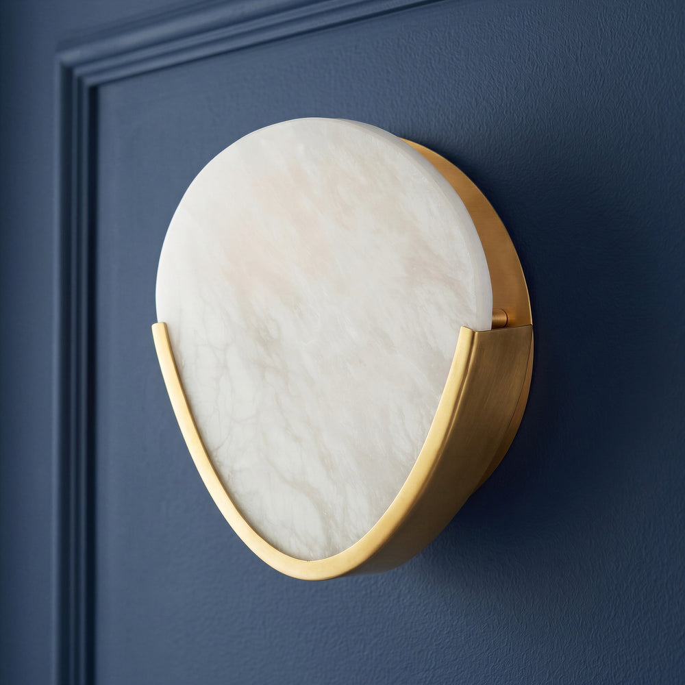 Pooky - Plectrum Wall Light - Alabaster