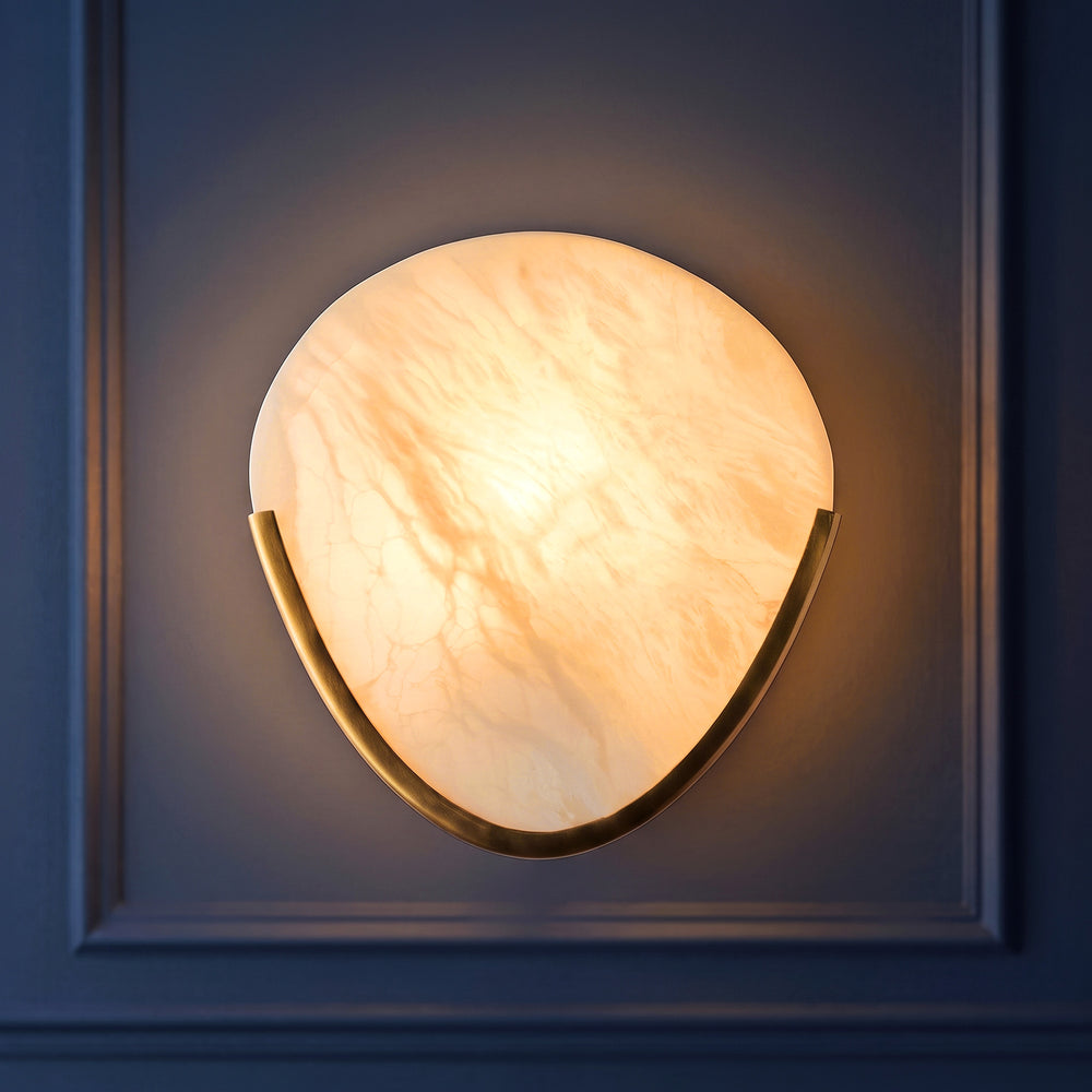 Pooky - Plectrum Wall Light - Alabaster