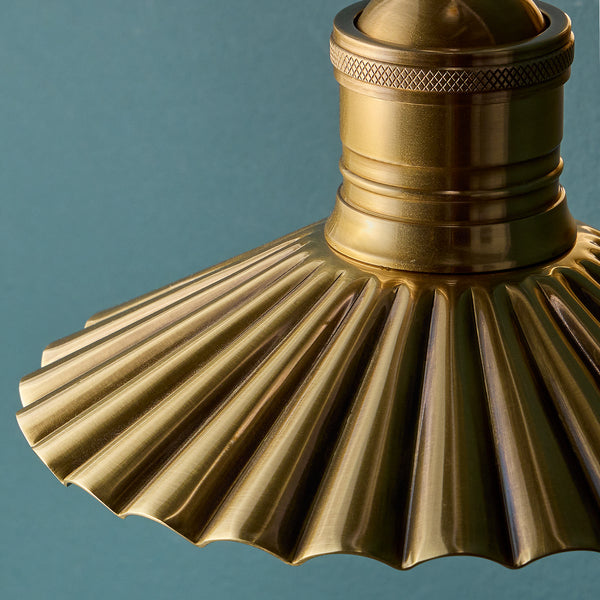 Pooky - Pluie Wall Light - Antique Brass