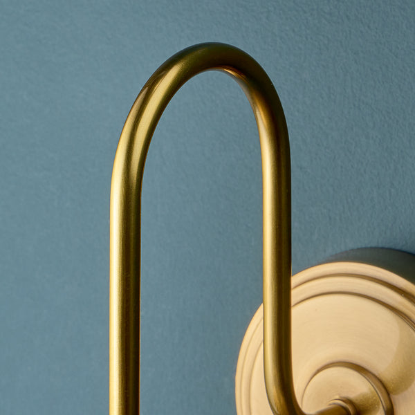 Pooky - Pluie Wall Light - Antique Brass