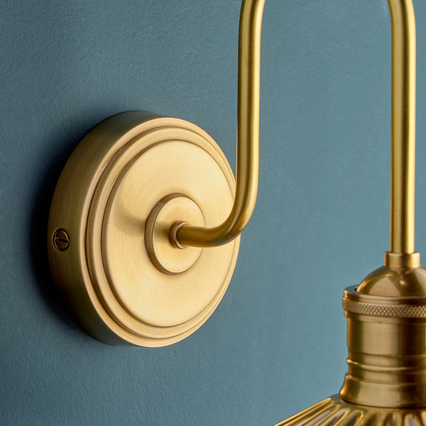 Pooky - Pluie Wall Light - Antique Brass