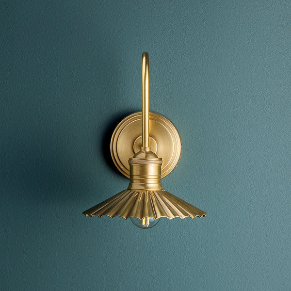 Pooky - Pluie Wall Light - Antique Brass