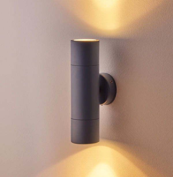 Pooky - Portreath Ip65 Up And Down Pillar Light - Set Sail