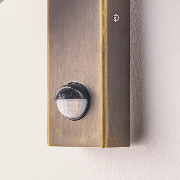 Pooky - Motion Sensor Portreath Ip65 Adjustable Pillar Light - Bronze