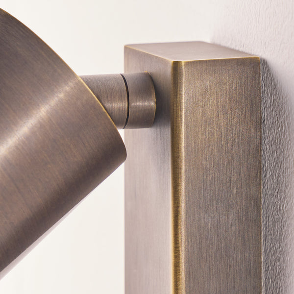 Pooky - Motion Sensor Portreath Ip65 Adjustable Pillar Light - Bronze