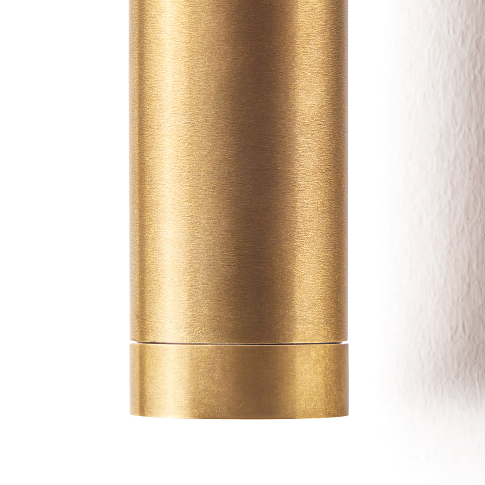 Pooky - Portleven IP65 Wall Light - Aged Brass