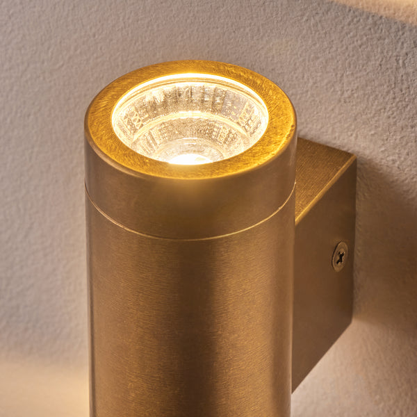 Pooky - Rey Ip65 Wall Light - Brass