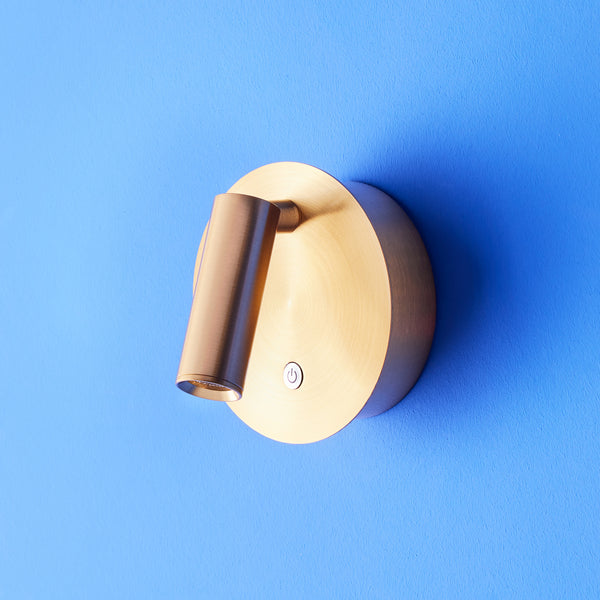 Pooky - Focus Rechargeable Wall Light - Antique Brass