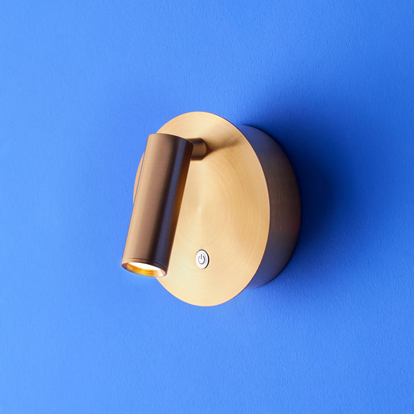 Pooky - Focus Rechargeable Wall Light - Antique Brass