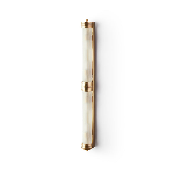Pooky - Rodtastic ip44 Wall Light - Brass and Frosted Glass