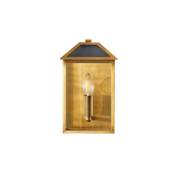 Pooky - Salcombe Ip44 Exterior Wall Light - Antique Brass
