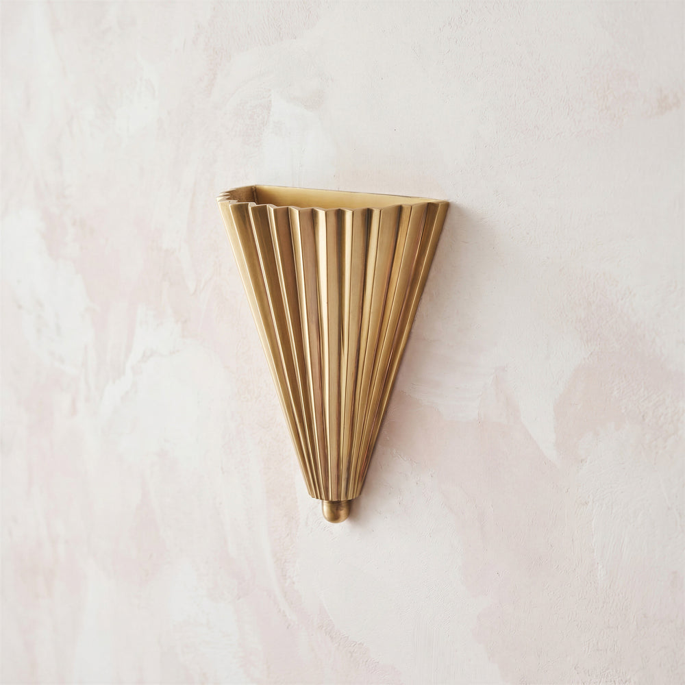 Pooky - Smaller Sensu Wall Light - Brass