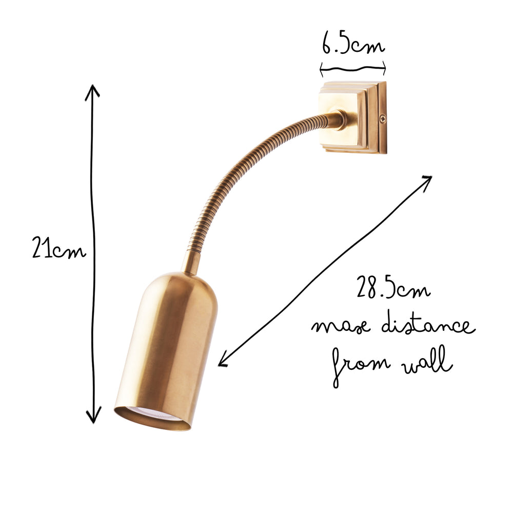 Pooky - Spencer Wall Light - Brass