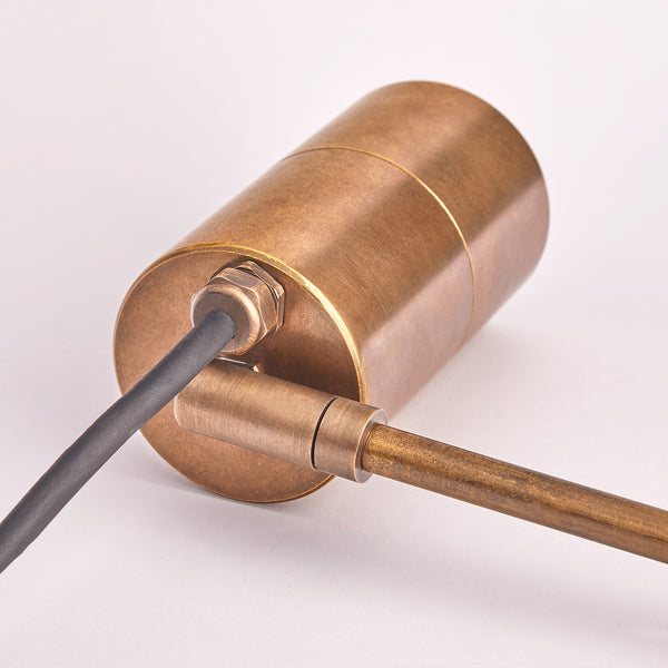 Pooky - Spikey Ip65 Long Body Spike Light - Brass