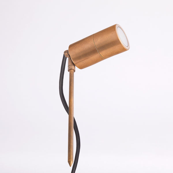 Pooky - Spikey Ip65 Long Body Spike Light - Brass