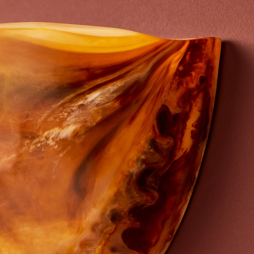 Pooky - Toby Wall Light - Tortoiseshell Resin