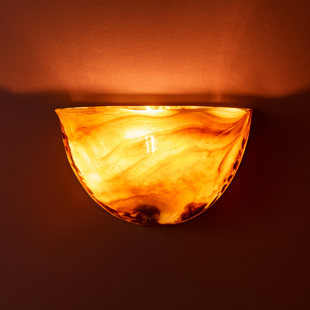 Pooky - Toby Wall Light - Tortoiseshell Resin