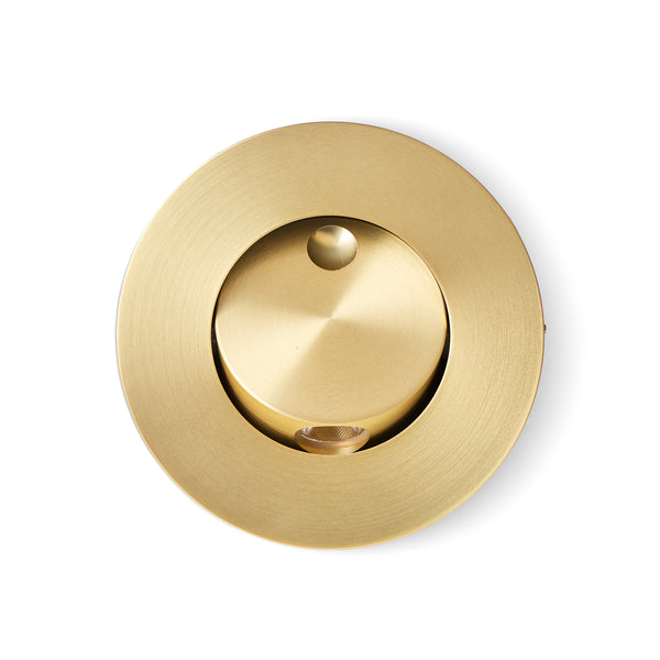 Pooky - Tuck Wall Light - Antique Brass