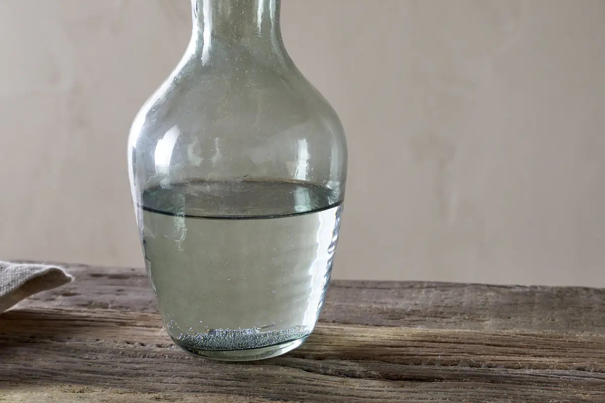 Nkuku - Yala Hammered Jug - Sage Green