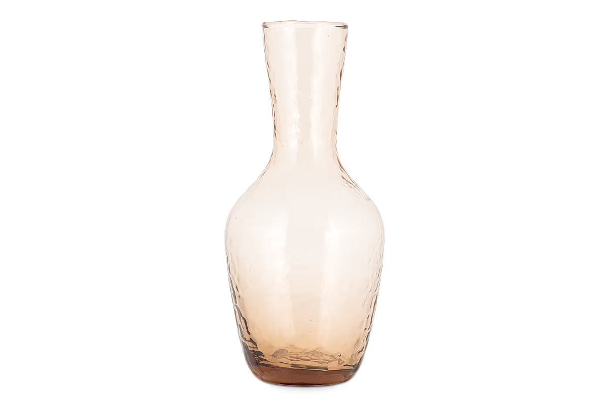 Nkuku - Yala Hammered Jug - Dusty Terracotta