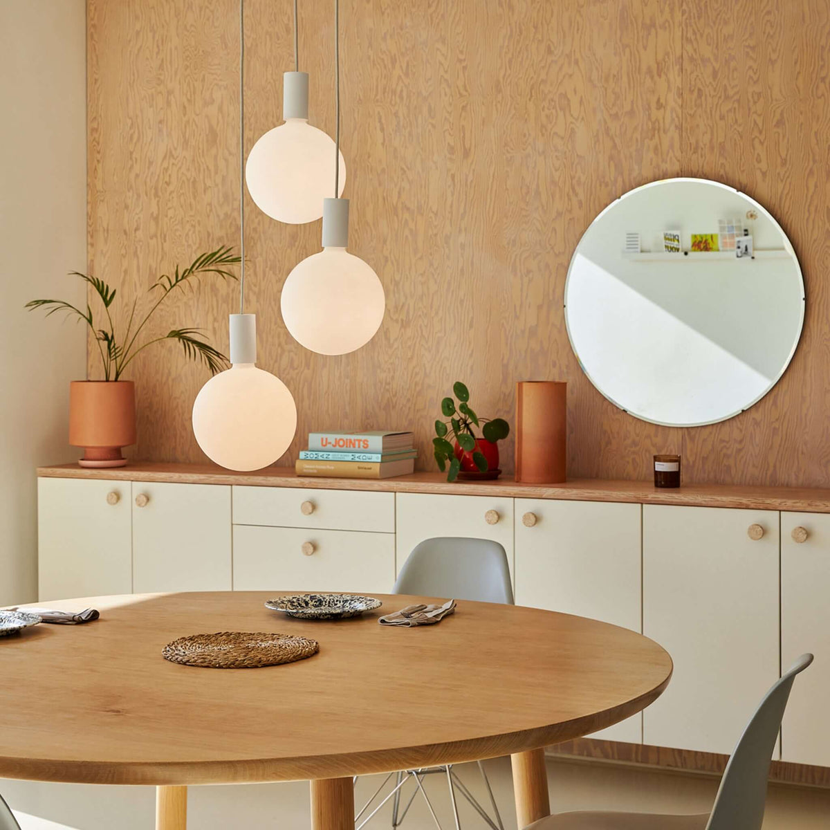 Tala Alumina Triple Pendant + Sphere V