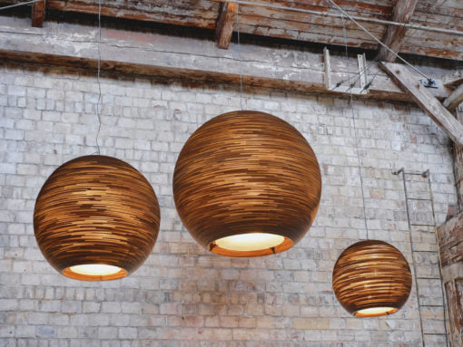 Graypants Scraplight Sun pendant light