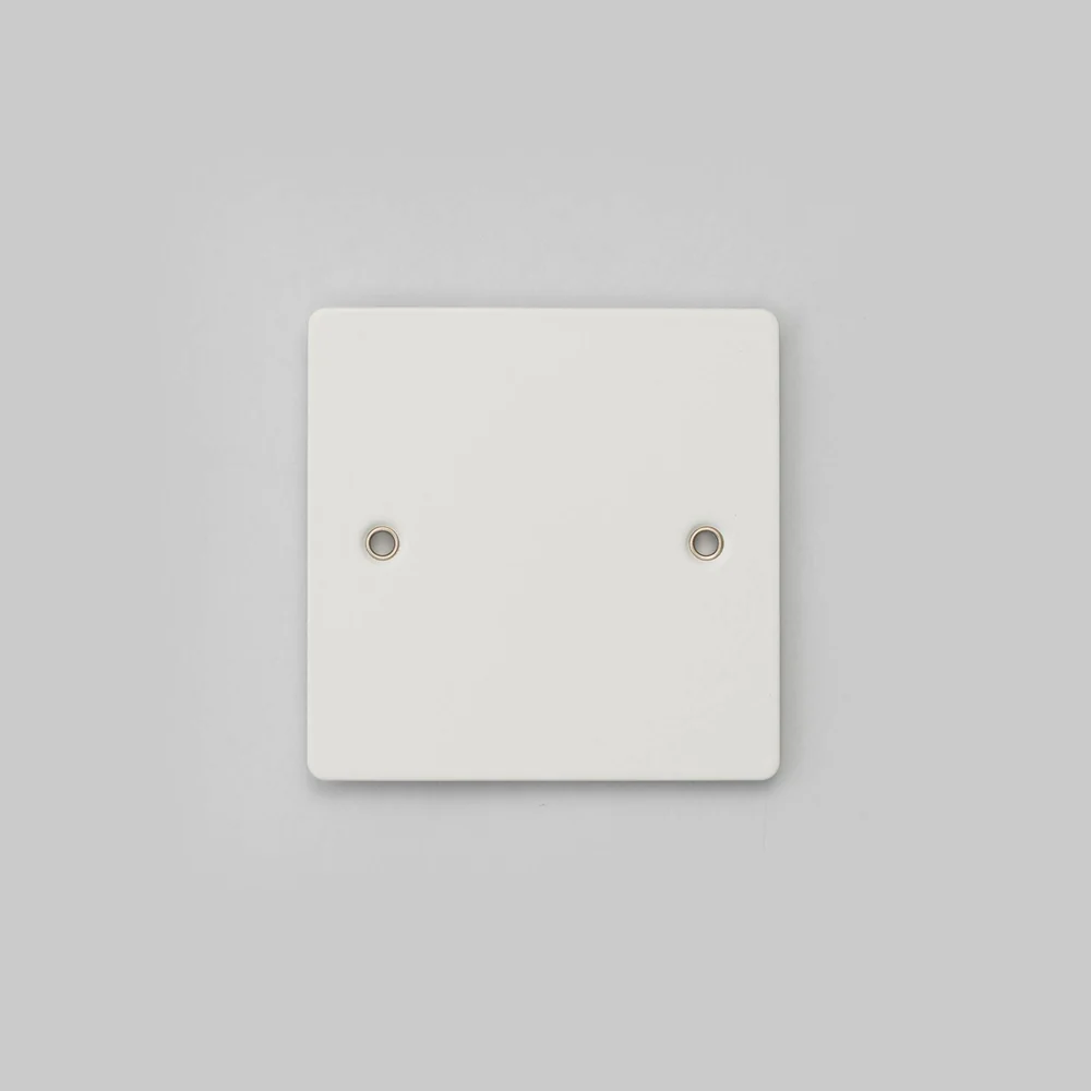 Buster & Punch - 1G Wall Plate Blank - White Finish