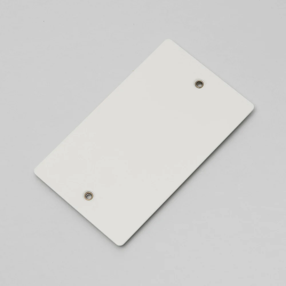 Buster & Punch - 2G Wall Plate Blank - White Finish