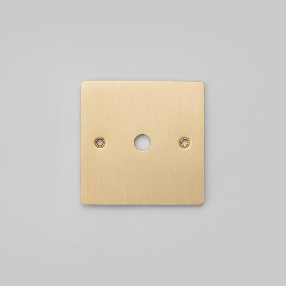 Buster & Punch - 1G Wall Plate Dimmer or Toggle - Brass Finish