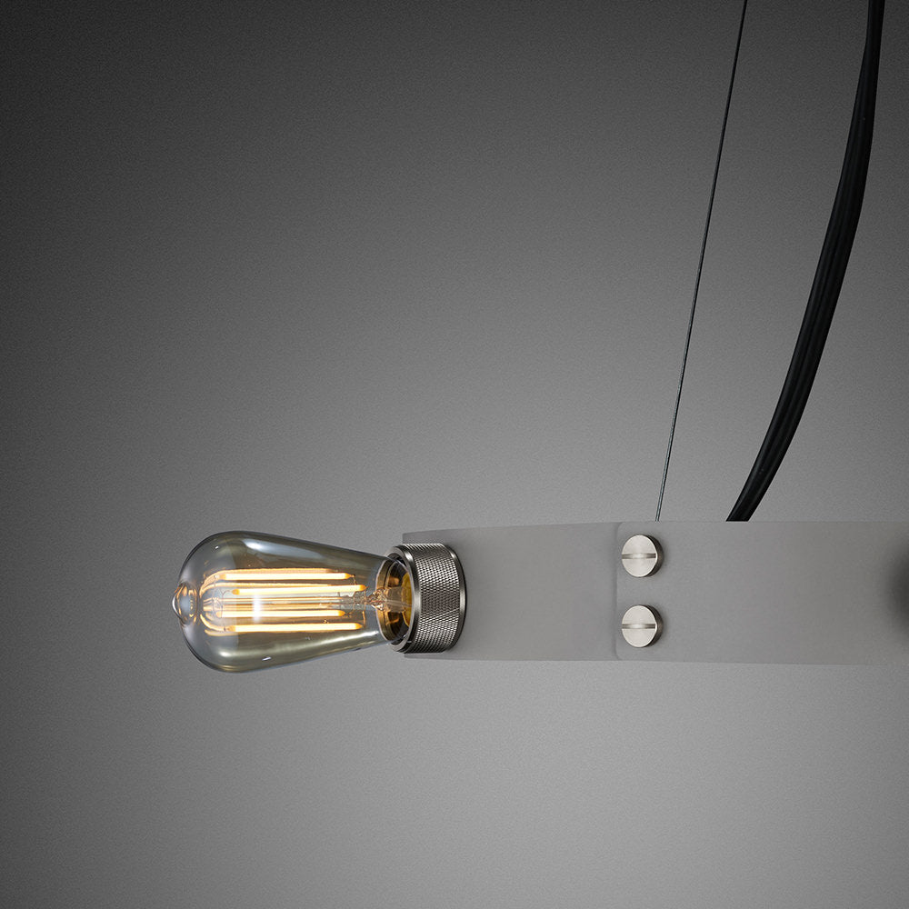 Buster & Punch Hero Pendant Chandelier Light - Stone - Brass - 3m